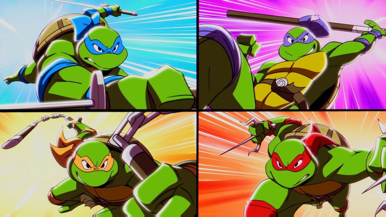 Teenage Mutant Ninja Turtles: The Cowabunga Collection Ikona przełącznika zostanie zaktualizowana w następnym patchu