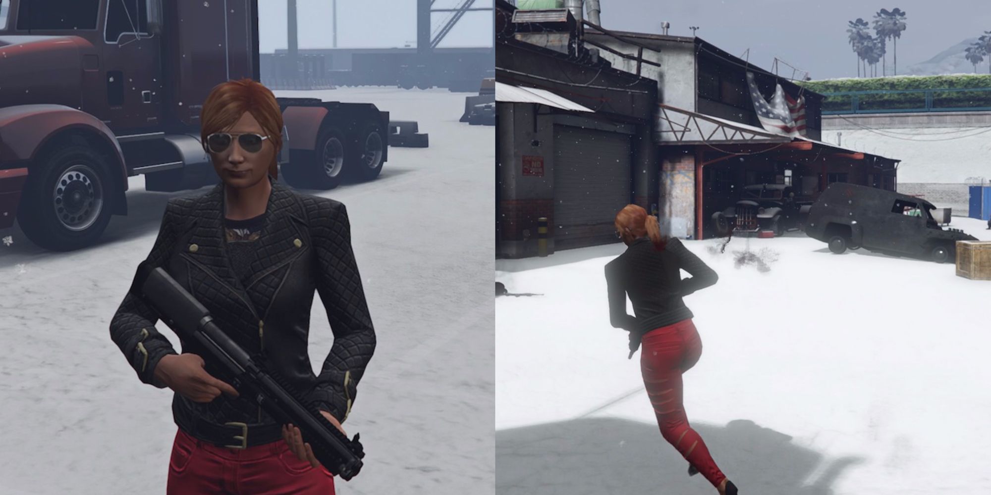 GTA Online first dose 2 split image