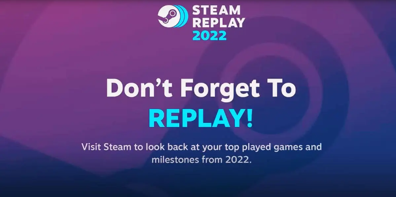 Steam Replay 2022 pokazuje Twoje najpopularniejsze gry, platformę i nie tylko ⋆ Wiadomości Somag