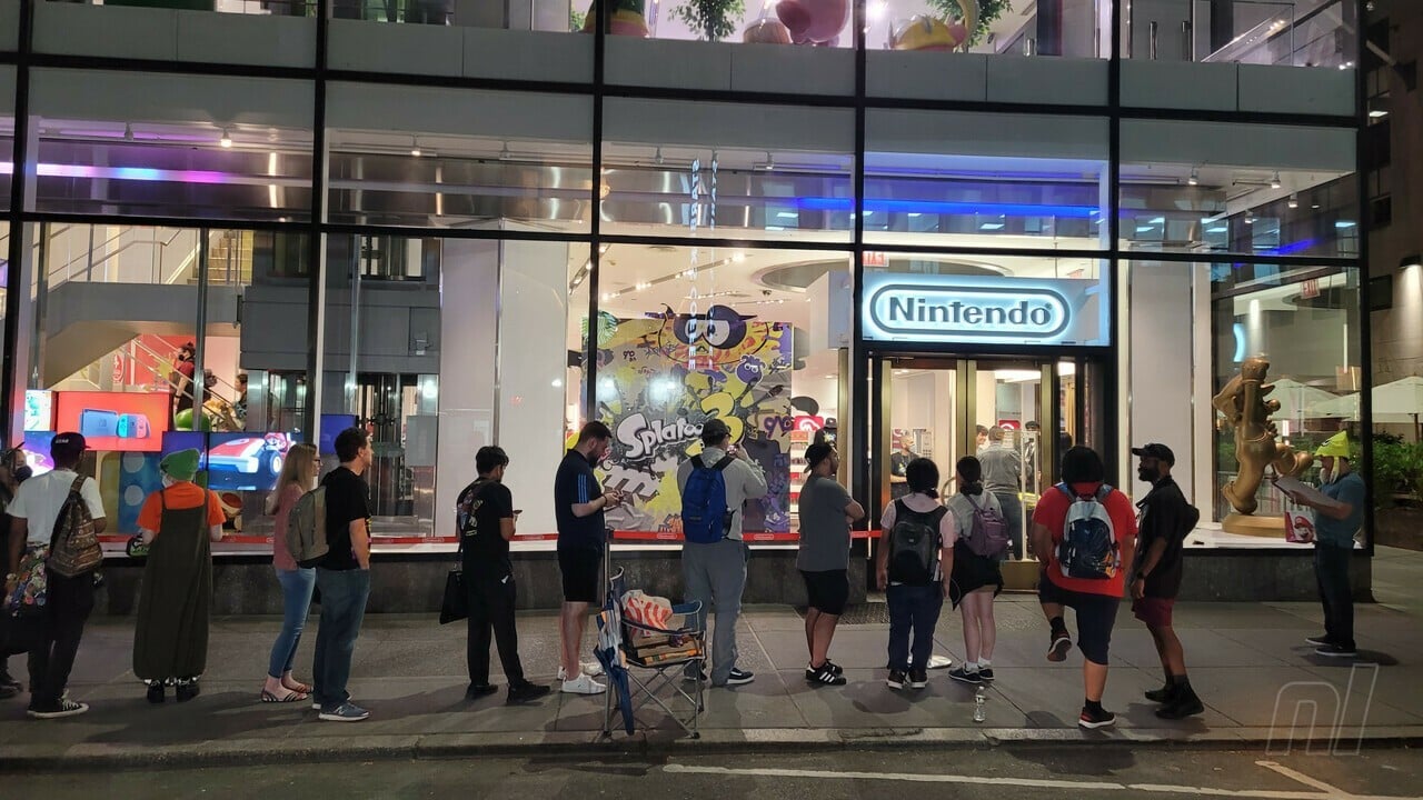 Premiera Splatoon 3 o północy wydawała się nieco inna