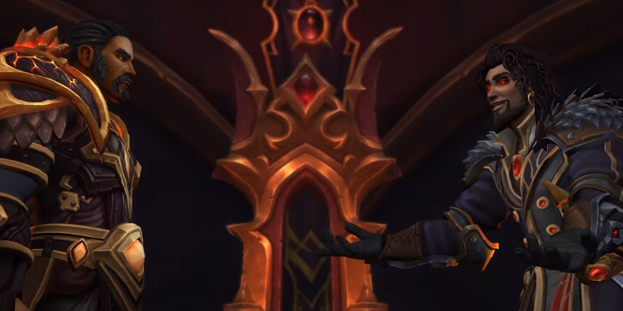 Wrathion i Sabellian widziani w World of Warcraft Dragonflight