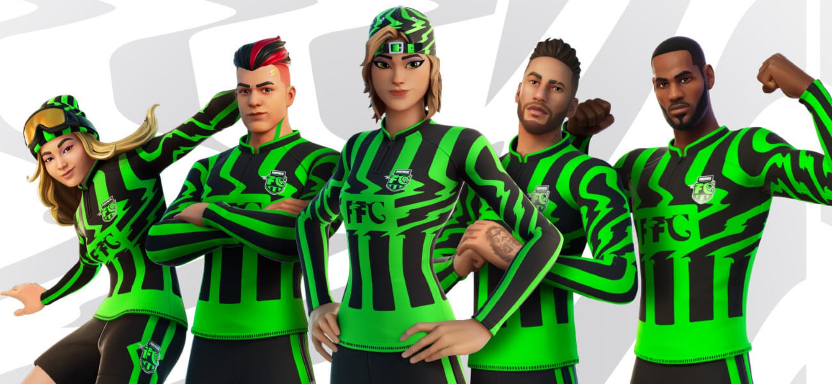 Fortnite opóźnia premierę skórek Greefaga, LeBrona i Neymara