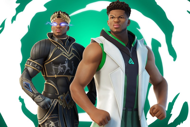 Giannis Antetokounmpo szarżuje na pole bitwy w „Fortnite”