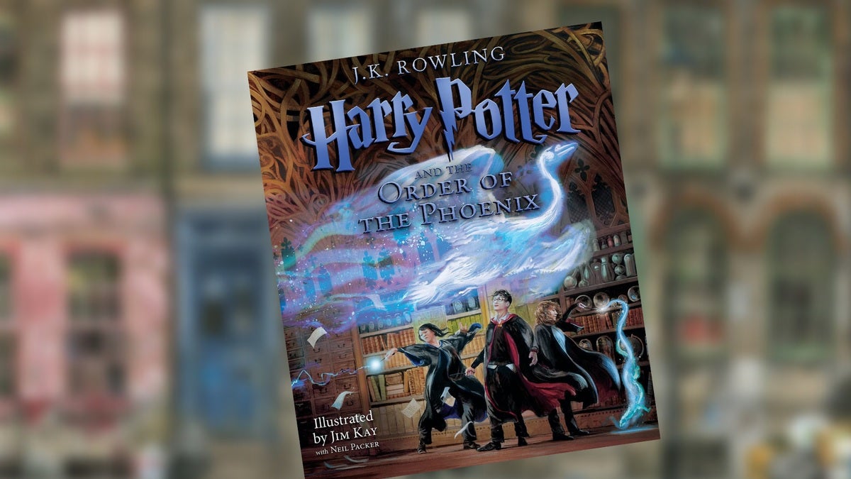 Oferta Cyber ​​​​Tygodnia: Wyprzedaż wszystkich książek Harry'ego Pottera w twardej oprawie w ilustrowanej edycji, w tym Zakon Feniksa