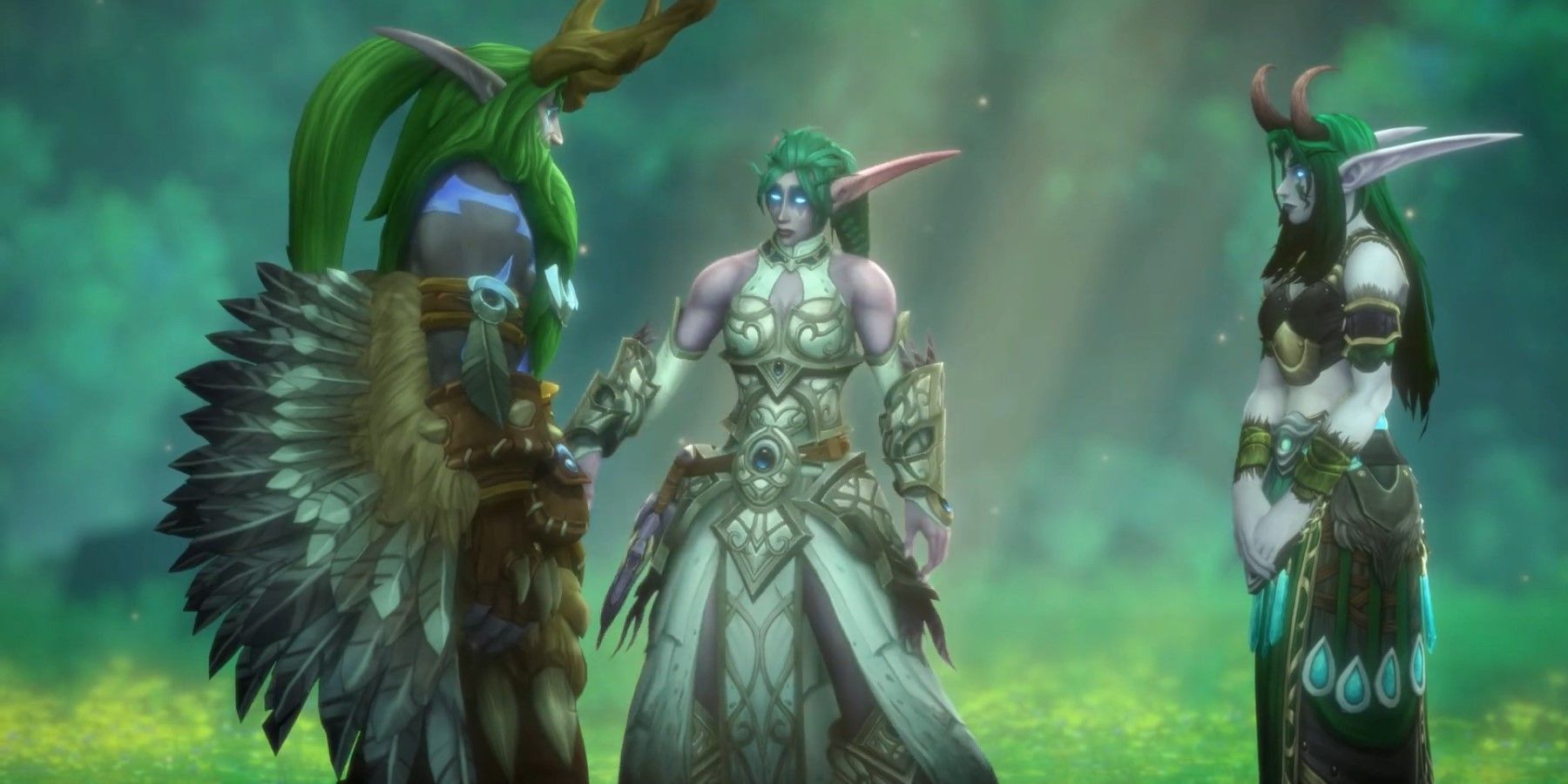 World of Warcraft: Dragonflight Filmiki ujawniają losy Malfuriona i zielonych smoków