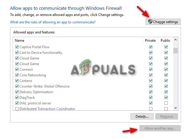 Zmiana ustawień Zapory systemu Windows