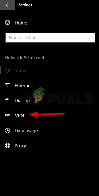 Wyłączanie Windows VPN