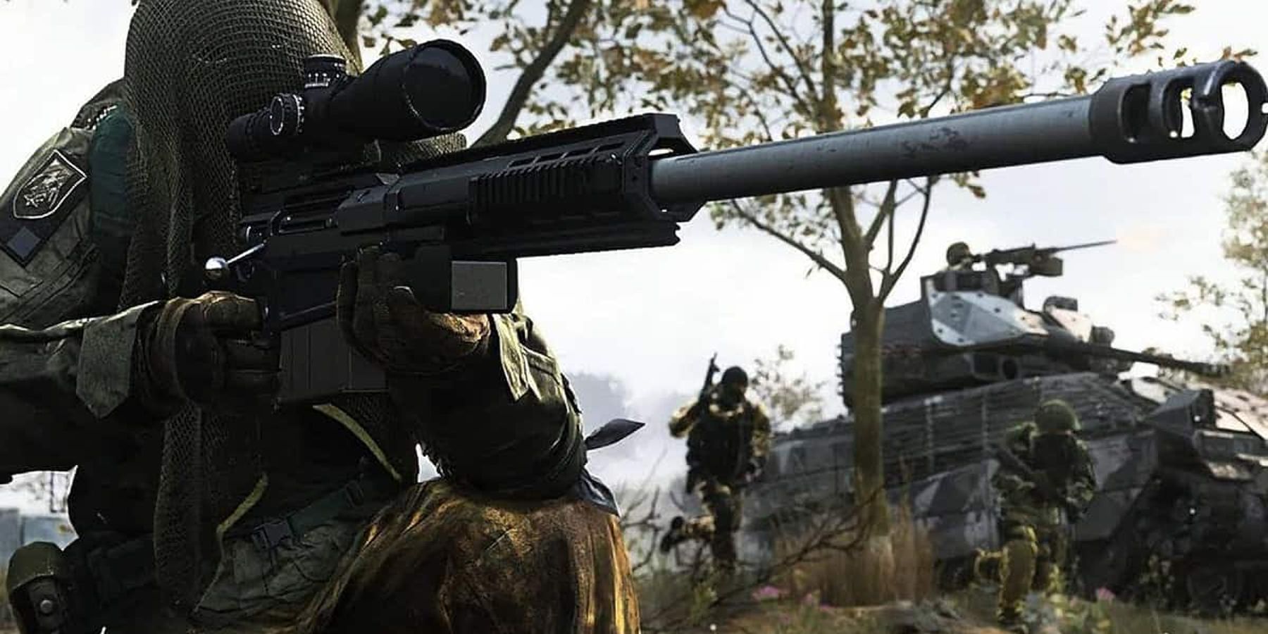snajper mw2 i czołg
