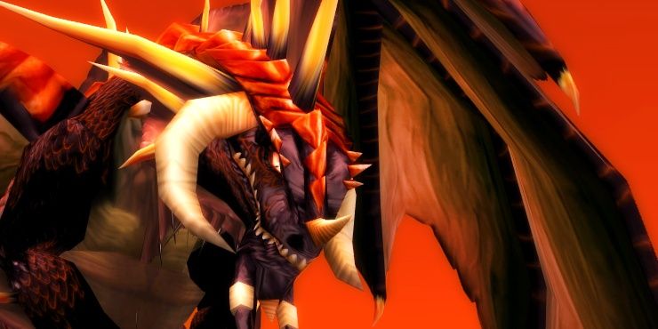 Latający smok Nefarian w grze wideo World of Warcraft