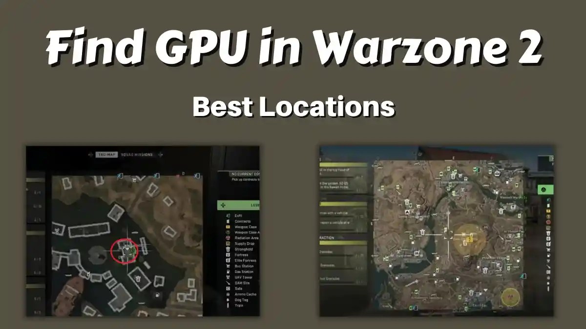 Najlepsze miejsce do znalezienia GPU w Warzone 2 bez klucza (DMZ)