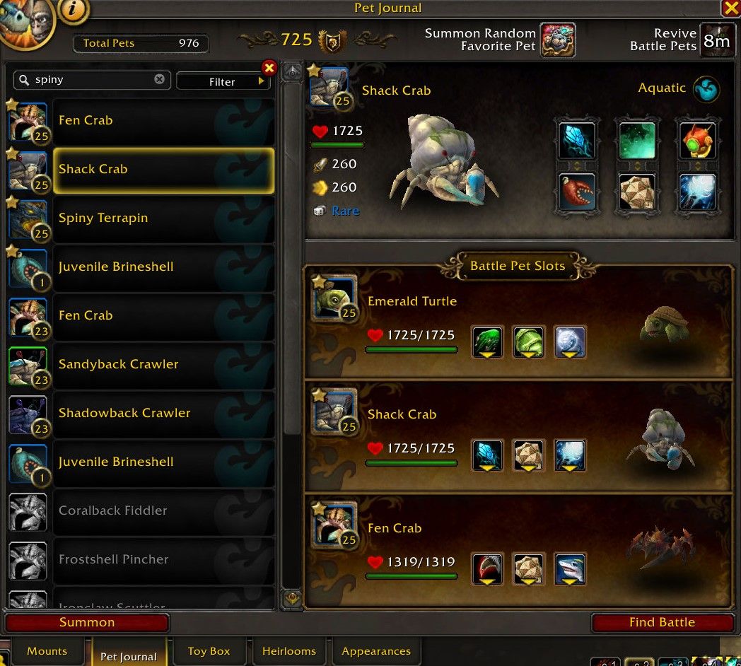 World of Warcraft Bakhushek przeciwko drużynie zwierząt wodnych