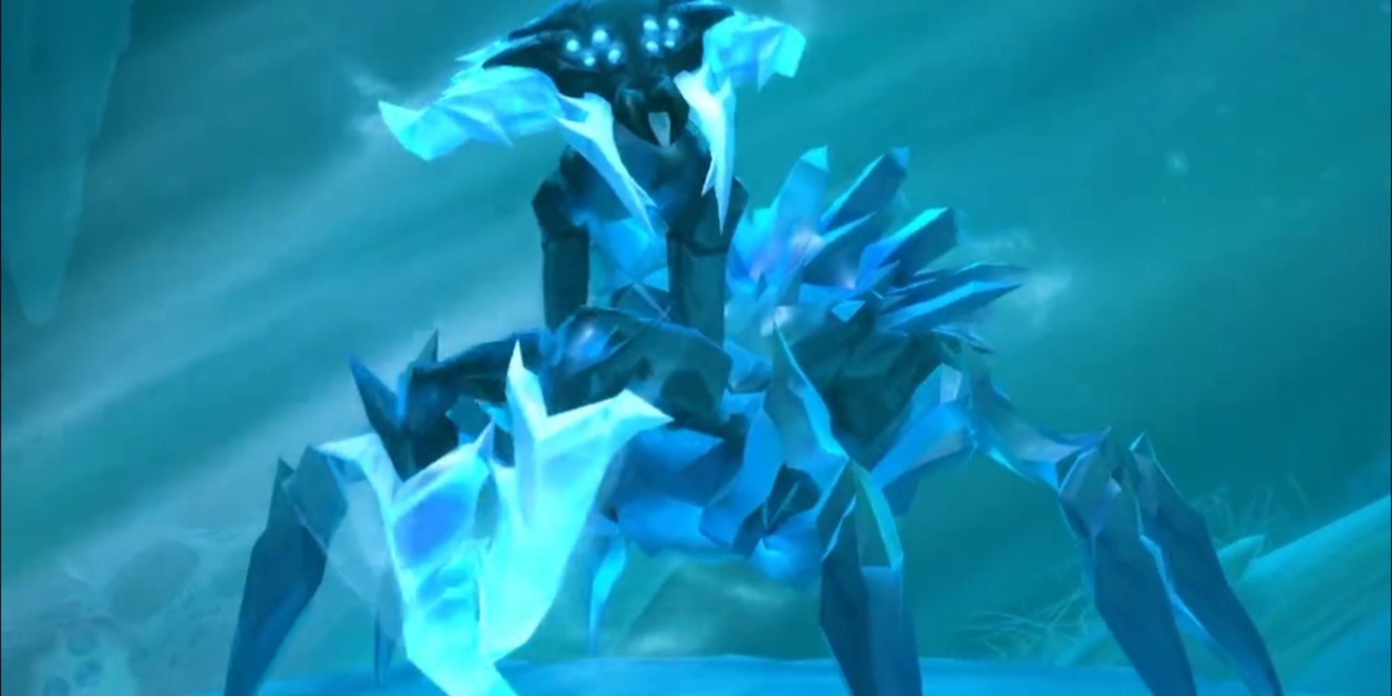 World of Warcraft: imponujący niebieski pajęczak lodowy