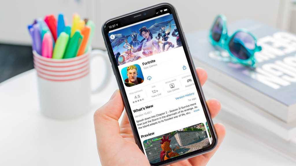 Fortnite on the iPhone
