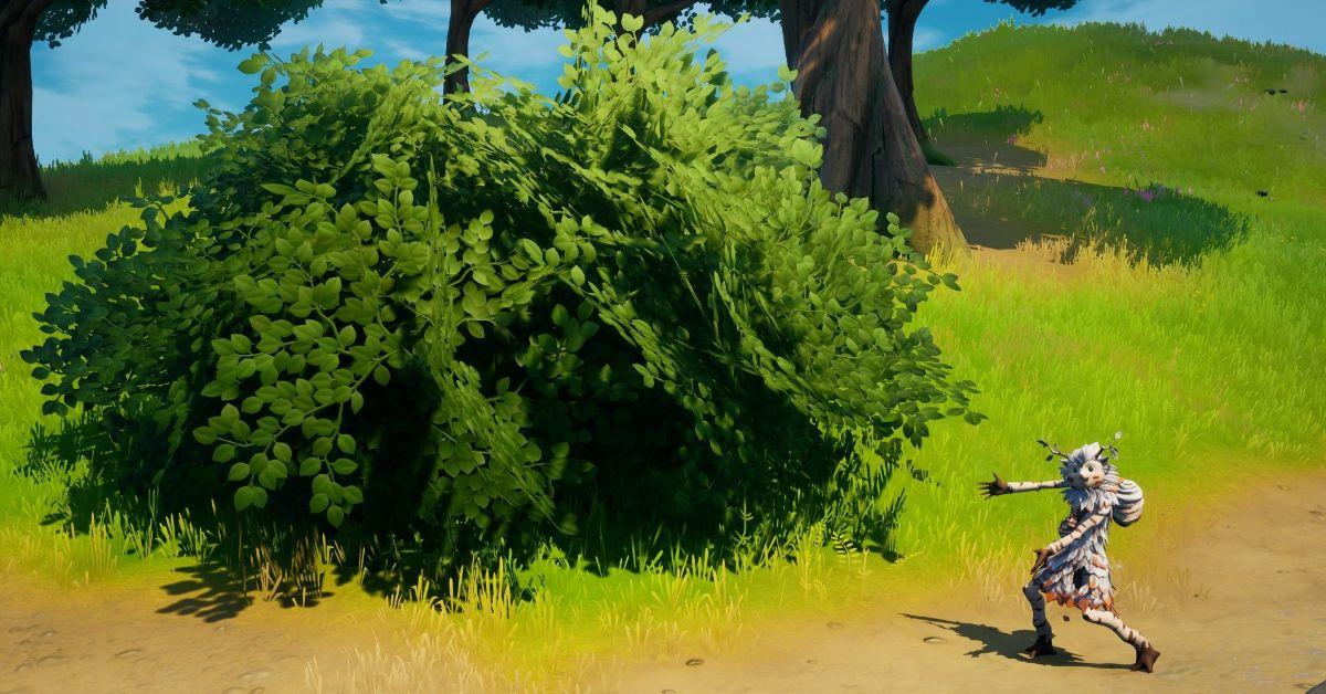 Jak rzucać krzaki w „Fortnite”