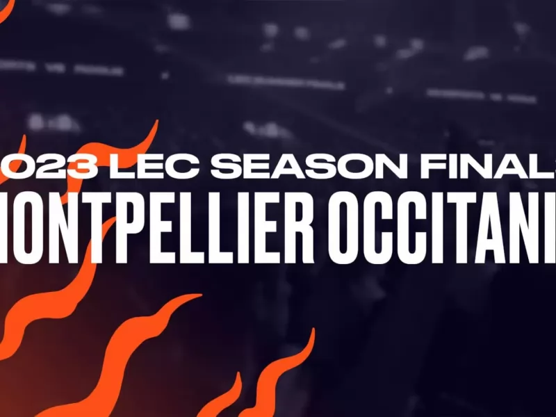 League of Legends: LEC Finals 2023 w Montpellier