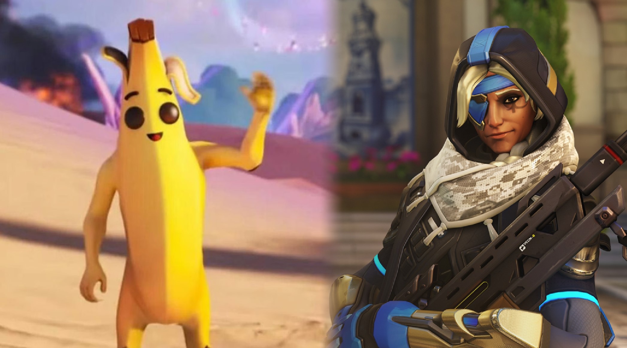Overwatch dla 2 graczy projektuje niesamowitą skórkę „Banana Ana”, którą pokochają fani Fortnite