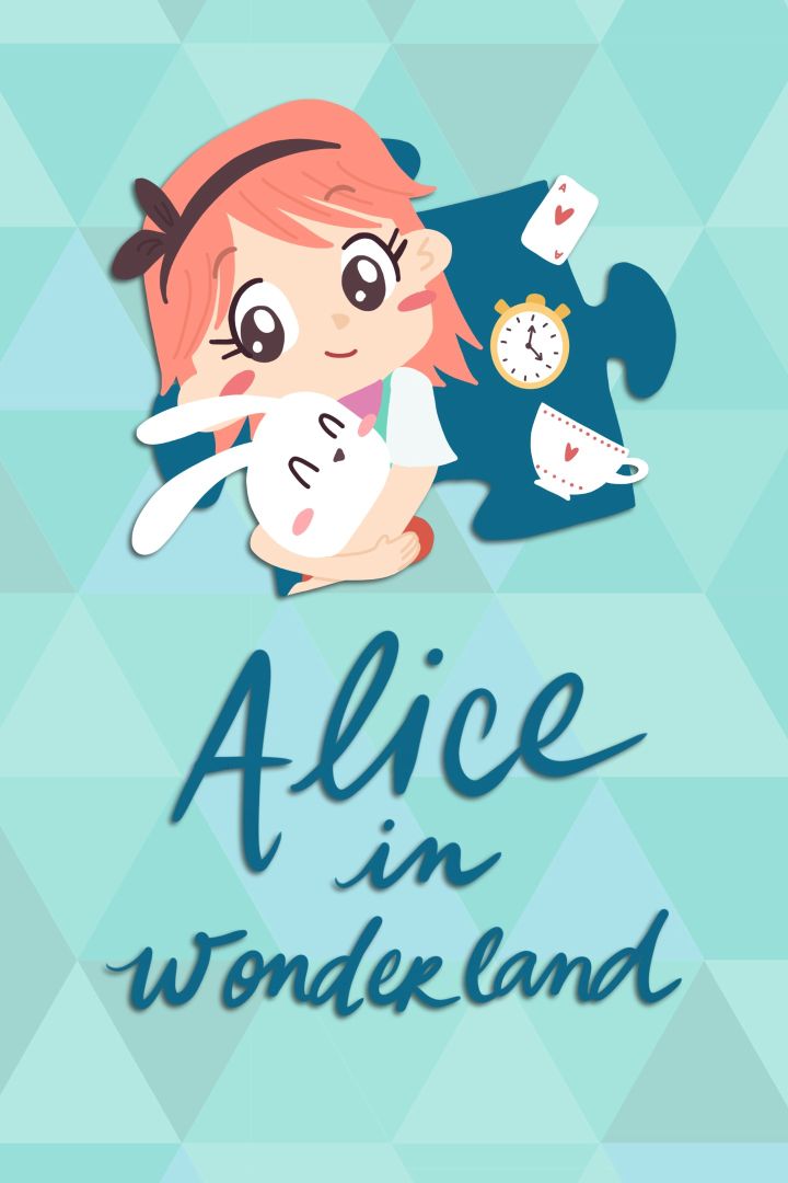 Alicja w Krainie Czarów - Puzzle Tale Box art