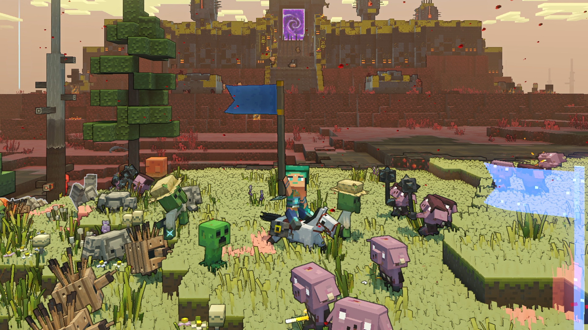 Zrzut ekranu Minecraft Legends