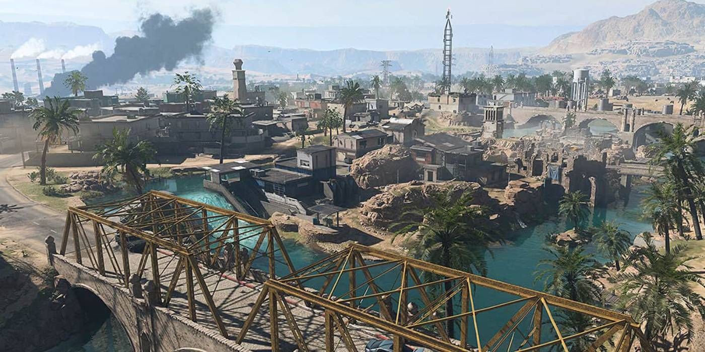 Call of Duty Warzone 2.0 Al Mazrah Sekcja mapy Rafineria ropy naftowej o wysokim poziomie trudności Twierdza pojawia się w trybie DMZ