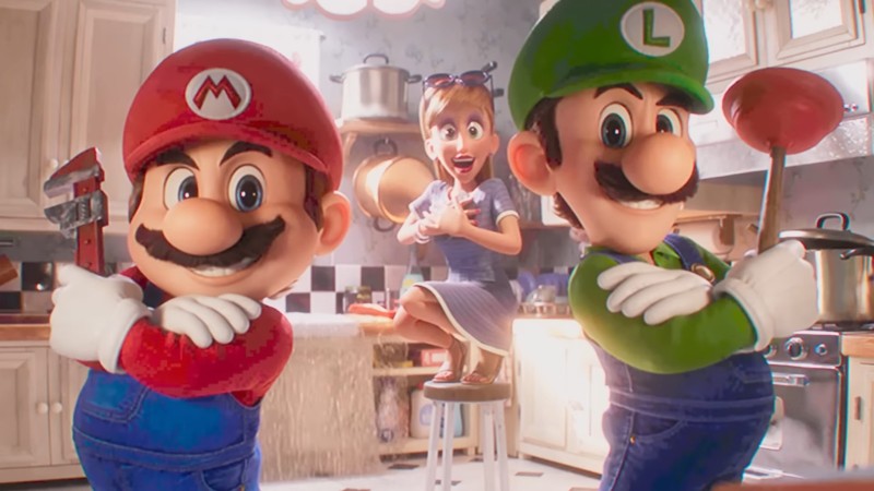 Film Super Mario Bros. ma własną witrynę internetową i reklamę