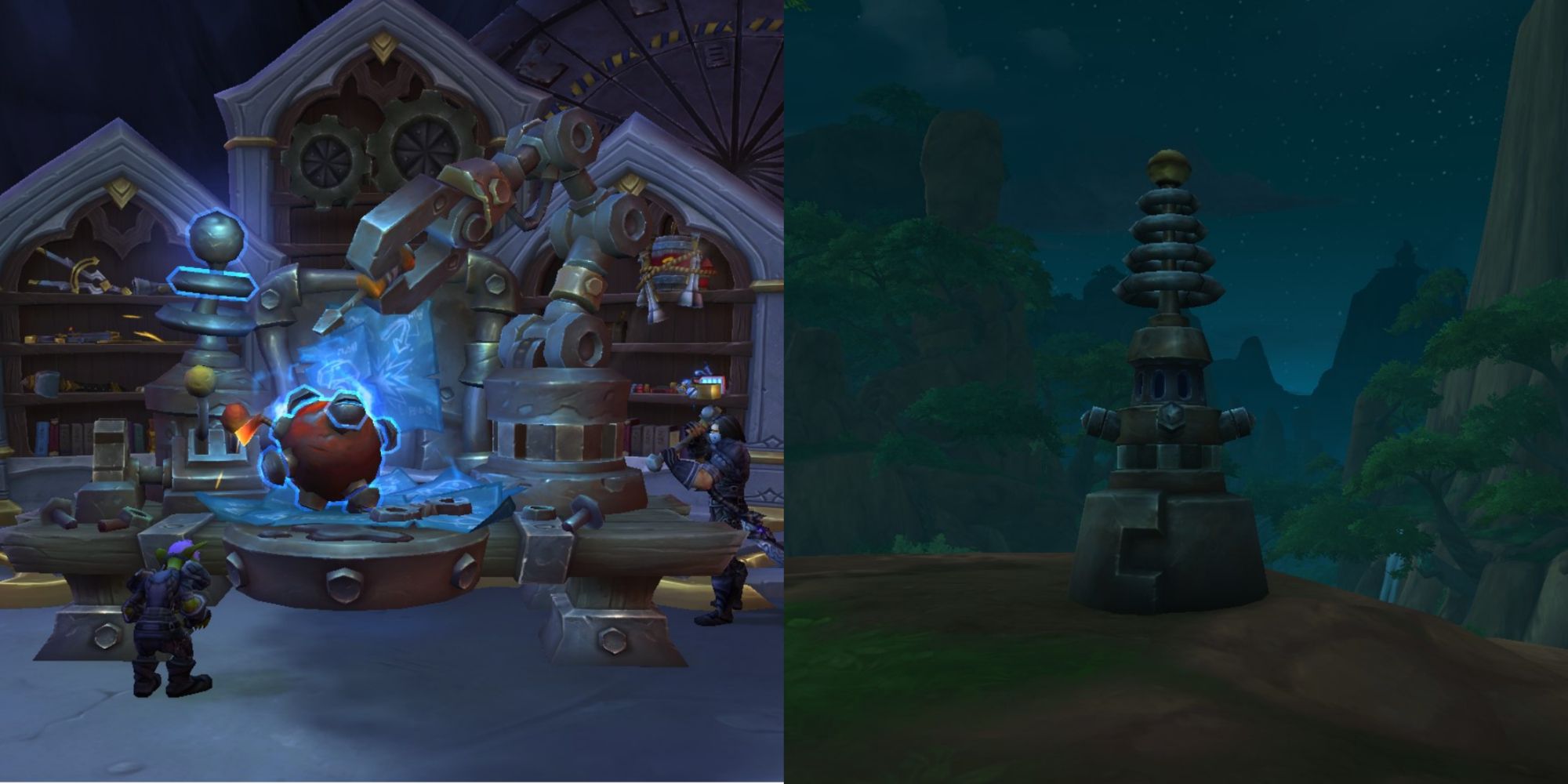 Ławka inżynierska World Of Warcraft Dragonflight i skarby wiedzy