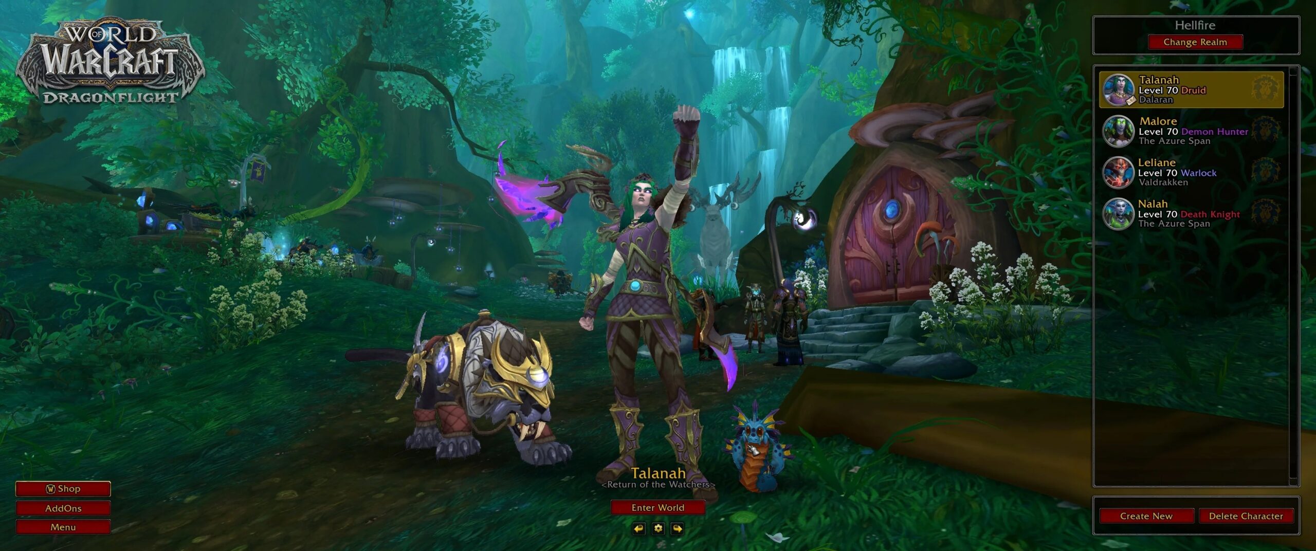 Ekran wyboru postaci w World of Warcraft zmienia się na nowo — uwaga społeczności