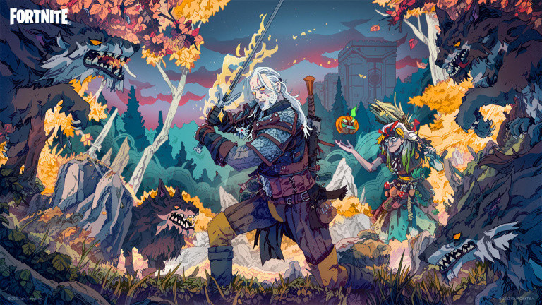 Fortnite x The Witcher : Skomentuj usunięcie skórki Geralt de Riv ?