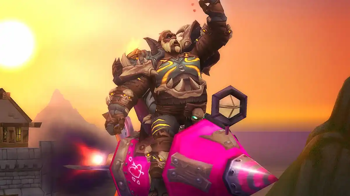 World of Warcraft couple gets lucky after both receive rare X-45 Heartbreaker mount on Valentine’s Day at the same time