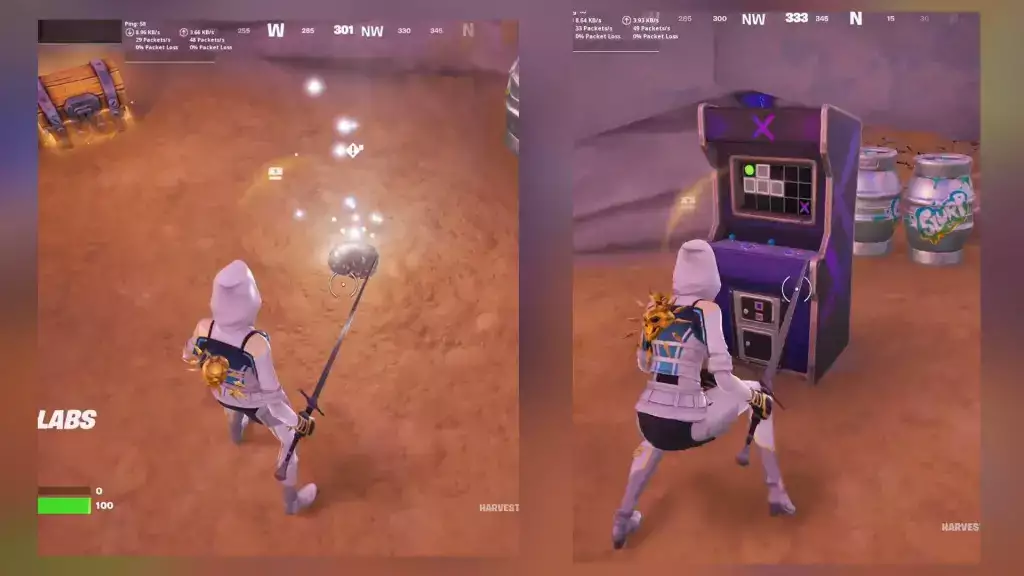 Uderz w skałę, aby ukończyć czwarte zadanie zaszyfrowanego szyfru w Fortnite