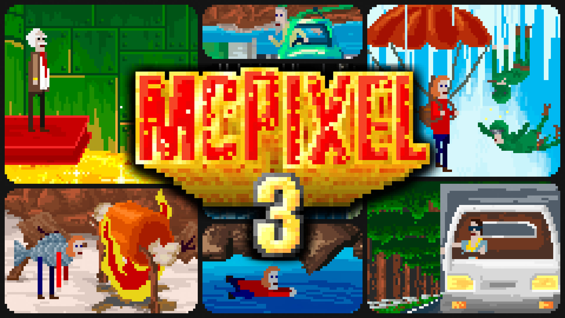 Zapowiedziano nowe poziomy McPixel 3