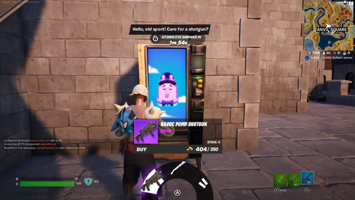 Strzelba Havoc Pump w Fortnite