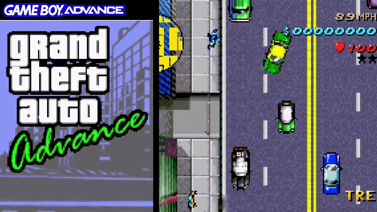 Grand Theft Auto Advance… (GBA) Rozgrywka – YouTube