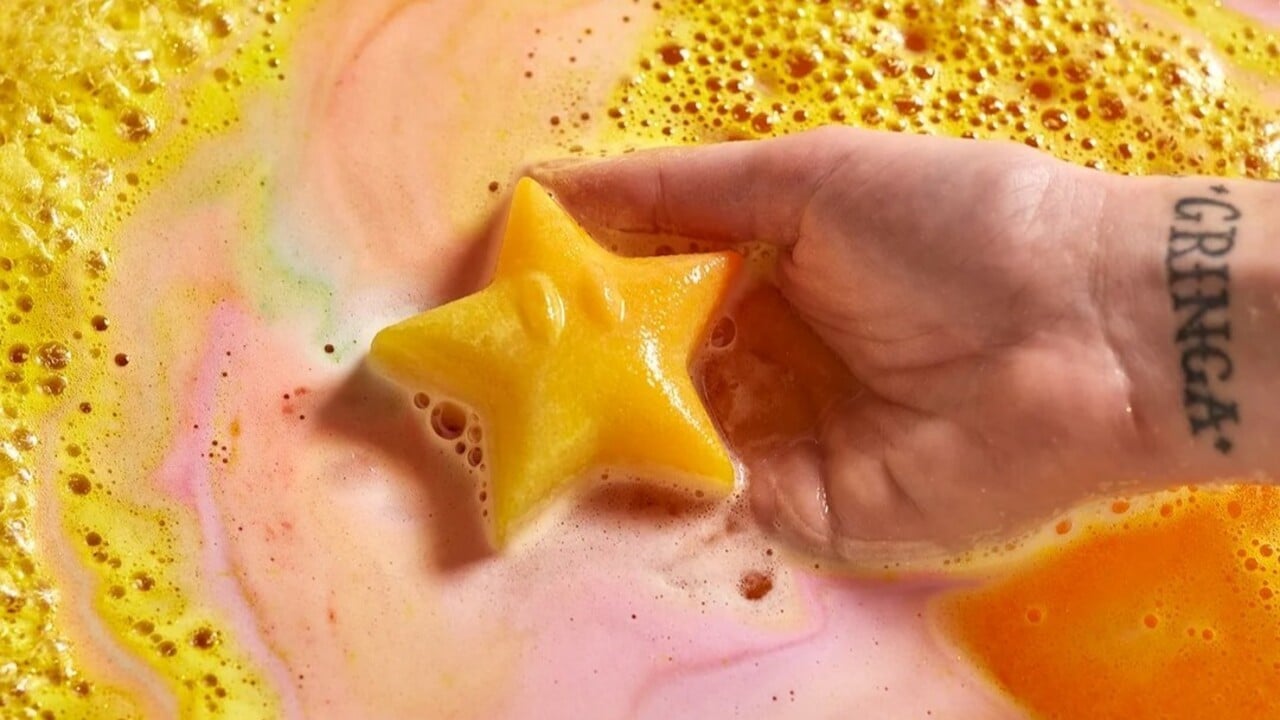 Losowo: Mario Movie X Lush Collaboration sprawi, że Twoja kąpiel będzie o 1 lepsza