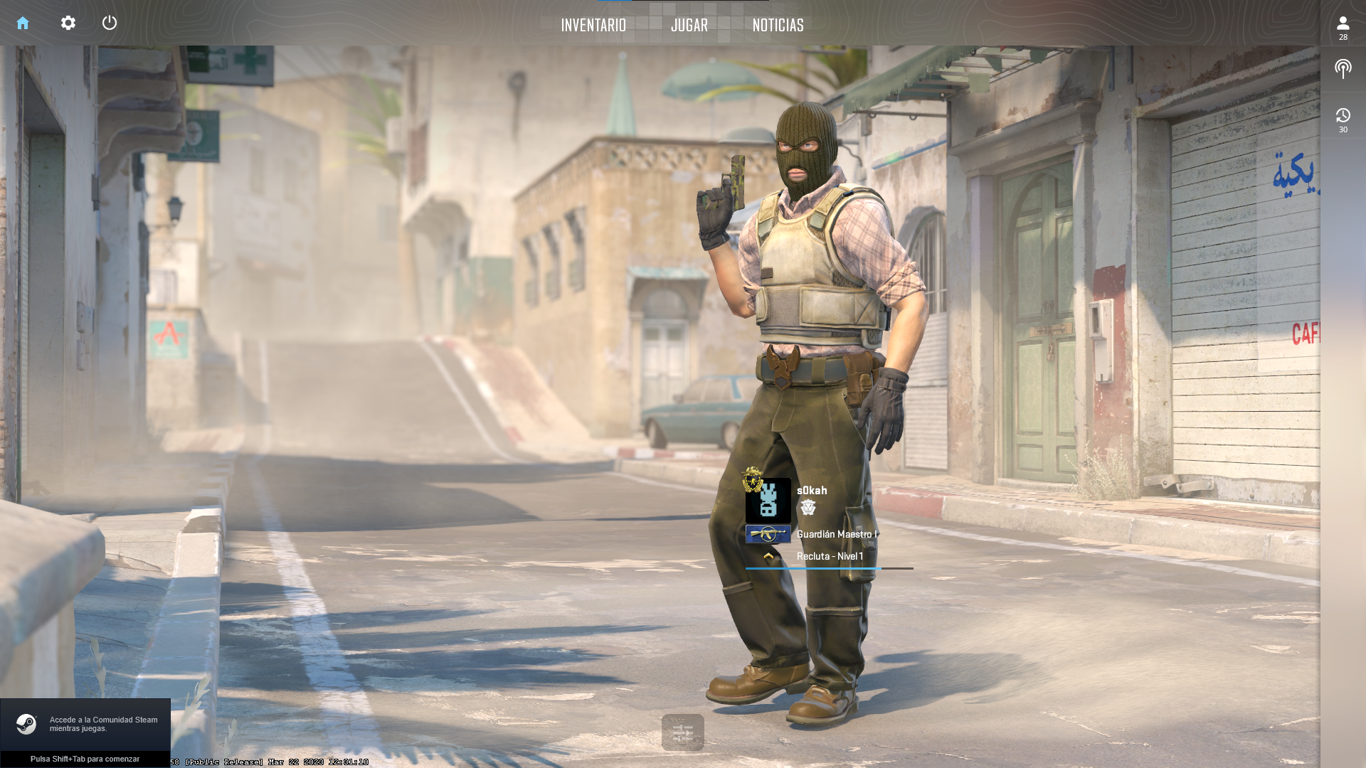 Counter-Strike 2 main menu