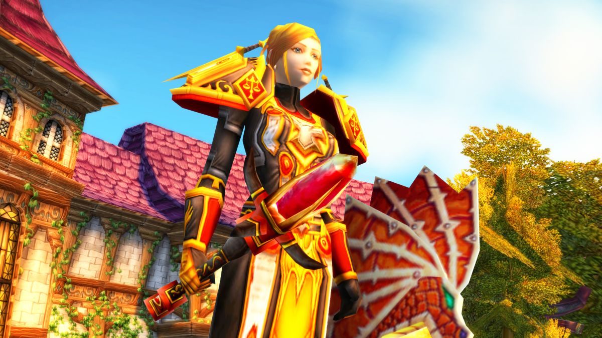 World of Warcraft Paladin character