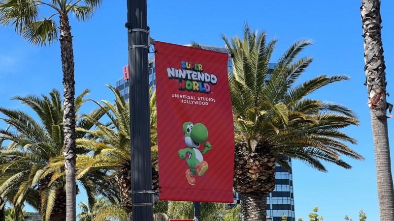 Wycieczka fotograficzna po świecie Super Nintendo Universal Studios w Hollywood