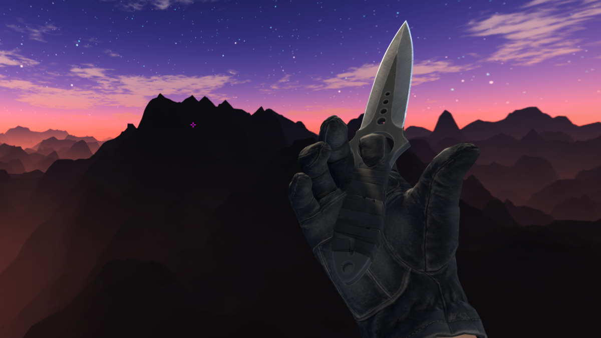 Wszystkie noże w CSGO - Skeleton Knife