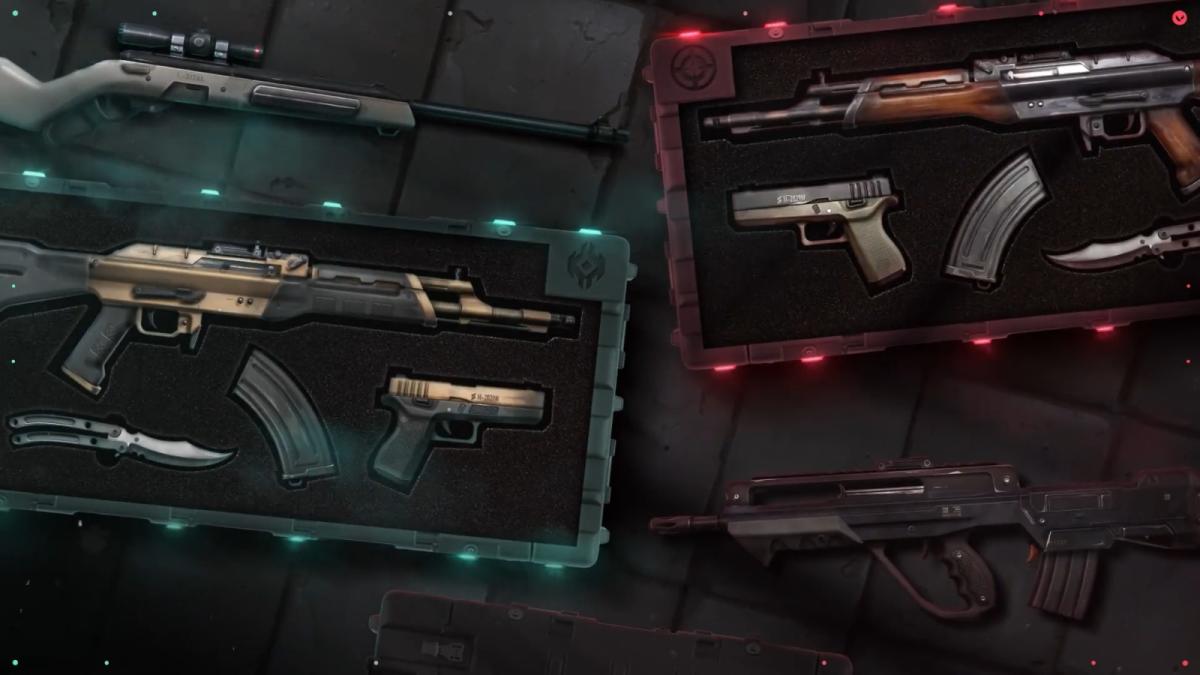 Nowy Pakiet Czarnego Rynku VALORANT bardzo przypomina broń z Counter-Strike