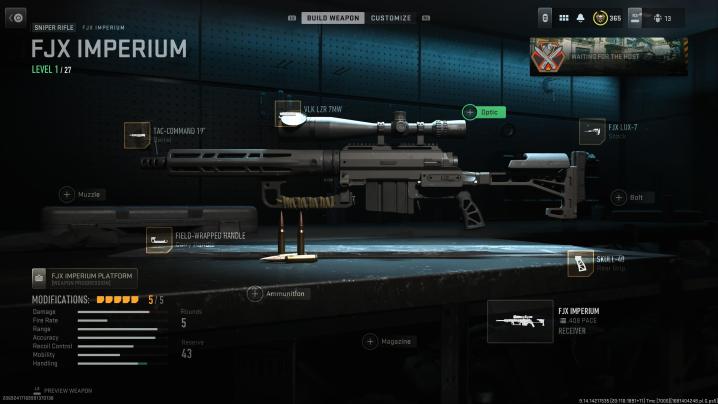 Imperium FJX w akcji w Warzone 2.0.