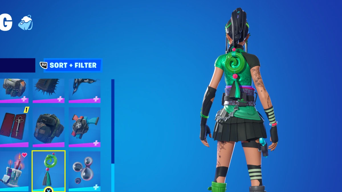 Backbling cewki Fortnite