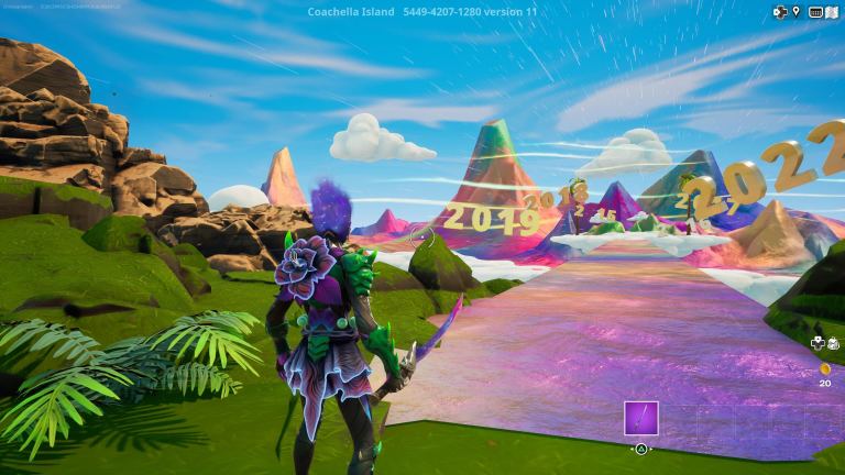 Wyzwanie Fortnite Coachella: Jak zbierać ukryte nuty muzyczne w Mirage Time Warp