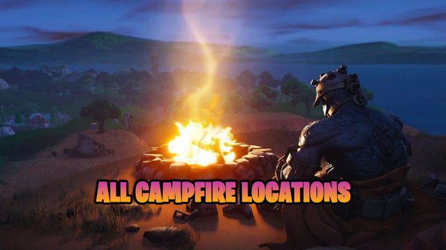Wszystkie lokalizacje ognisk w Fortnite rozdział 4 sezon 2: mapa i gdzie one są?