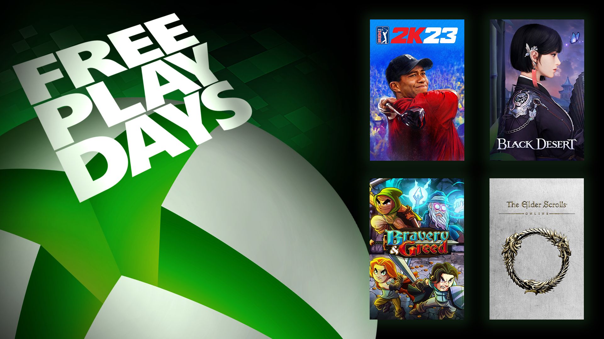 Dni darmowej gry – PGA Tour 2K23, Black Desert, Bravery and Greed oraz The Elder Scrolls Online