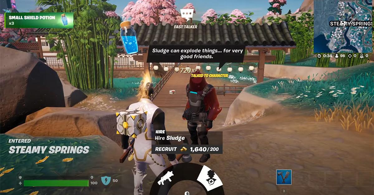Jak wydać wynajętej postaci polecenie w „Fortnite”