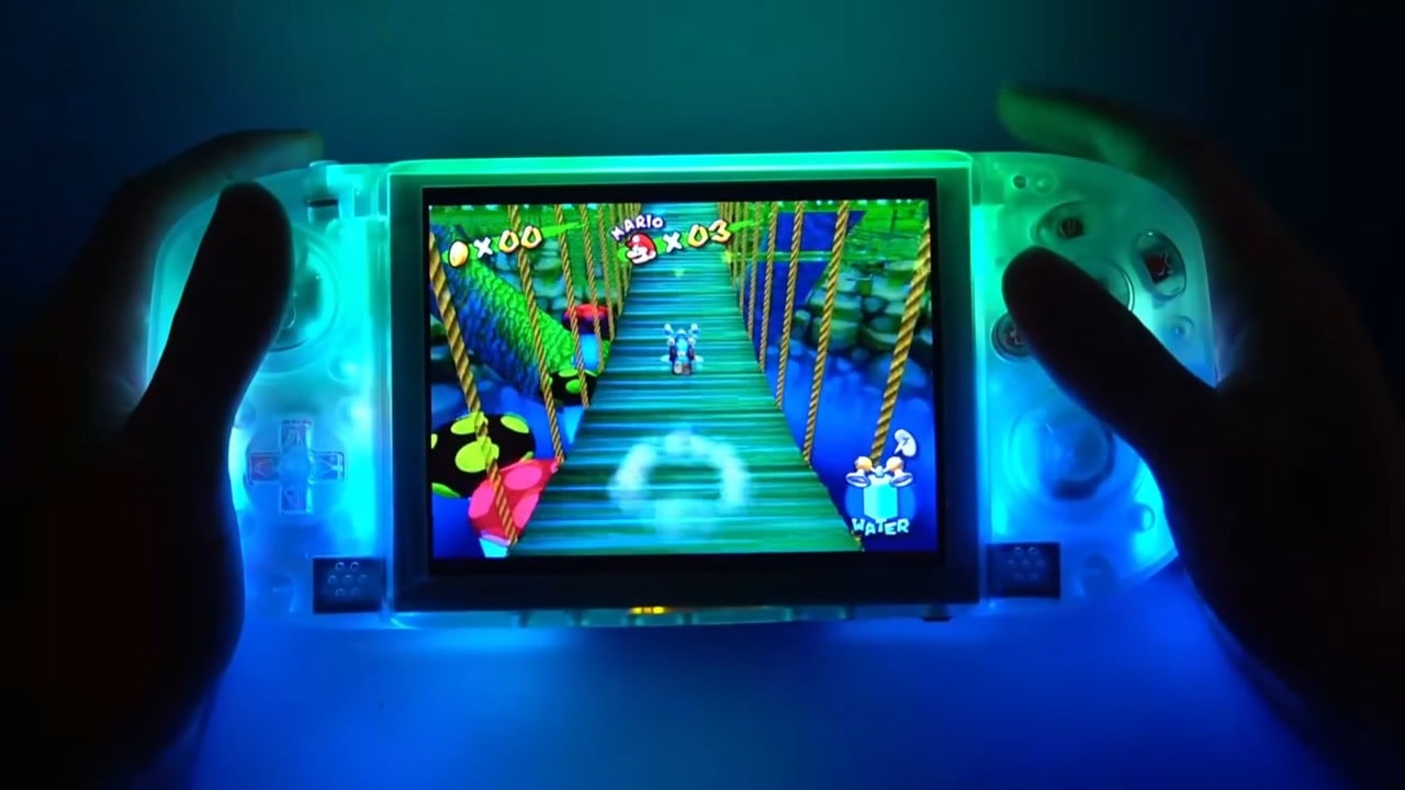 Random: Modder konstruuje Wii i GameCube Portable z „reaktywnym RGB”