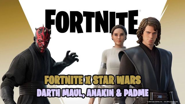 Fortnite x Star Wars: Anakin Skywalker, Padmé Amidala i Darth Maul przybywają w nowych strojach