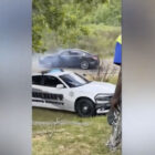  Dodge Charger Police Car Goes Flying As Chase Makes GTA V Look Tame