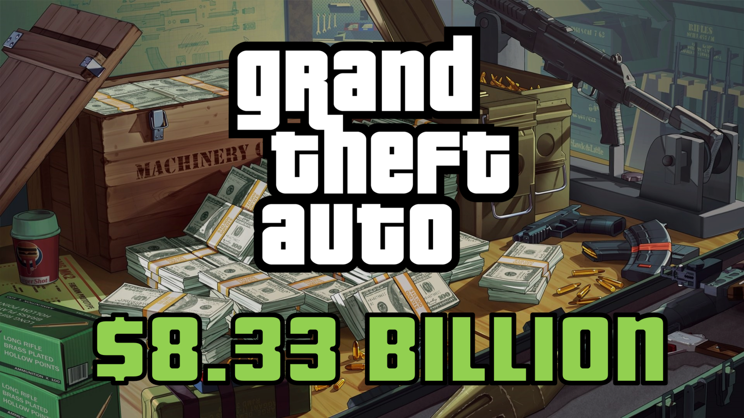 Przychody franczyzy Grand Theft Auto przekraczają 8,33 miliarda dolarów od czasu premiery GTA V