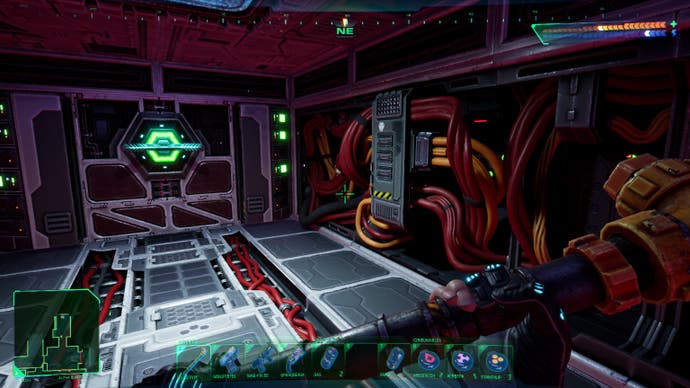 Wnętrze System Shock