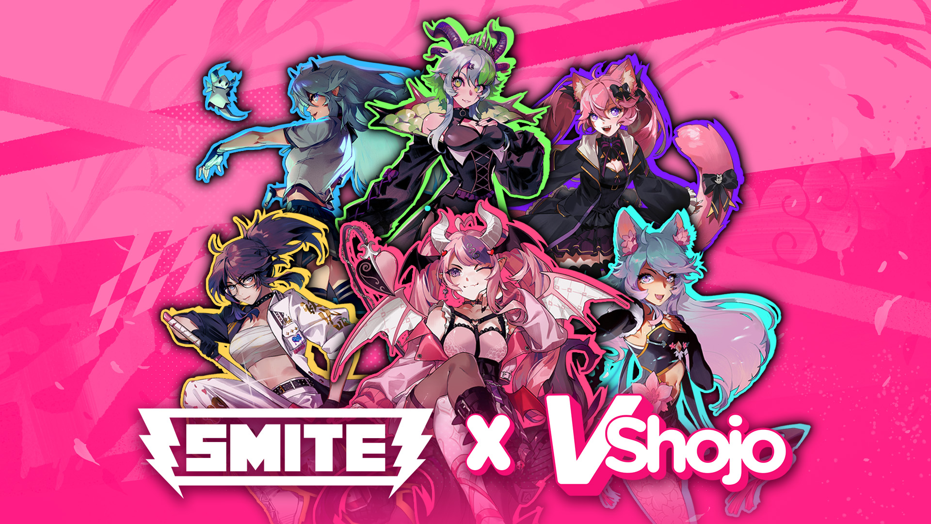 Anime VTubers VShojo walczą z bogami w najnowszym crossoverze Smite